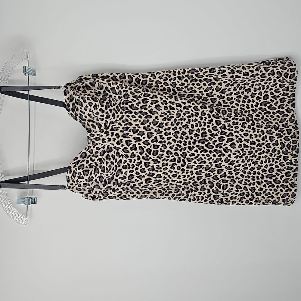 Bodyslimmers Leopard Longline Bodyshaper Cami or Mini Slip Underwire Bra Support
